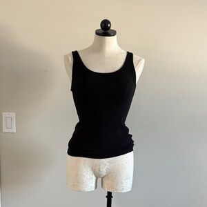 Old Navy Black Ribbed Tank Top